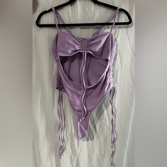 Purple Bikini Swimwear with Clean Design - Picture 2 of 6